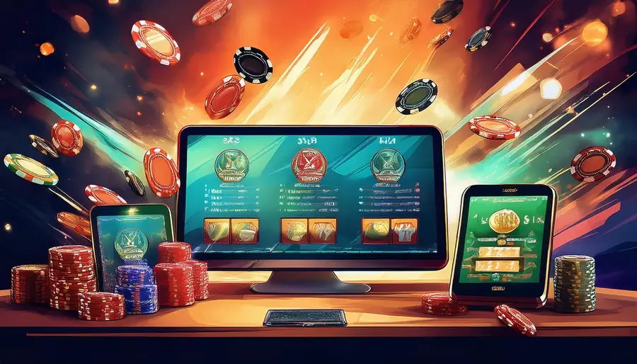 Laser247 markets on a desktop, tablet and phone