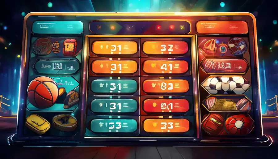Laser247 market grid with red panels