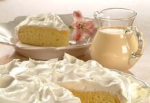 Pastel de leche condensada