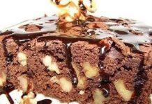 Brownie de nueces brownie de nueces