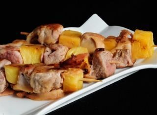 Solomillo de cerdo con piña solomillo de cerdo con piña