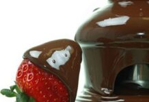 Receta de frutas al chocolate fruta con chocolate