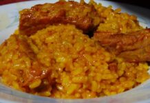 Arroz con Costillas de Cerdo (6 personas) arroz con costillas