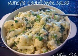 Ensalada de coliflor y huevos (6 personas) Ensalada de coliflor y huevos (6 personas)