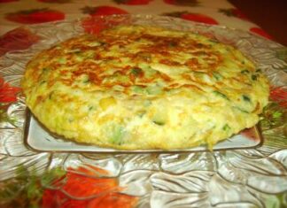 Tortilla de Calabacines (6 personas) tortilla de calabacines