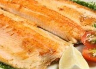 Filetes de Trucha con Salsa de Coco