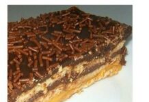 Tarta de chocolate y galleta