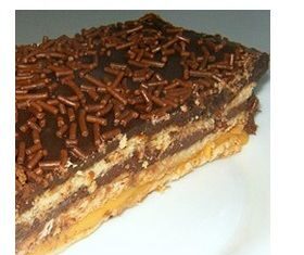 Tarta de chocolate y galleta