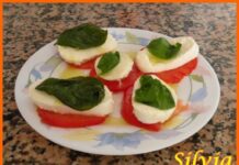 Escalope caprese con mozzarella