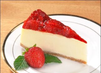 Tarta de Queso para Navidad