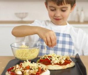 Receta para Cocinar Pizza para Niños