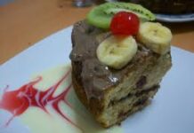 Postre: Rosca de arándanos