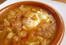 Primer Plato – Sopa de ajo