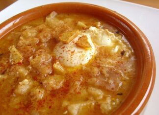 Primer Plato – Sopa de ajo