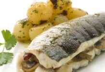 Receta de navidad: lubina rellena al cava