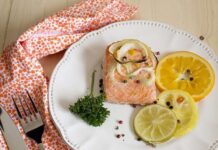Salmón al Horno con cítricos salmon