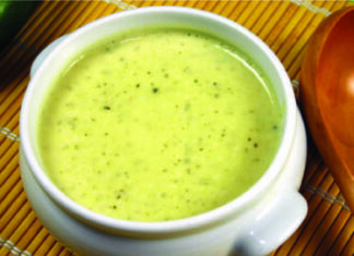 Crema de calabacitas