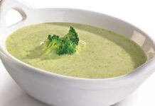 Sopa de coliflor y brocoli