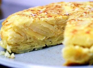 Receta De TORTILLA De Patatas Con Cebollas Caramelizadas