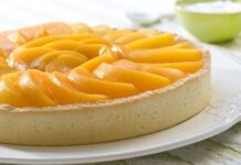 Tarta Simple de DURAZNOS