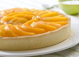 Tarta Simple de DURAZNOS