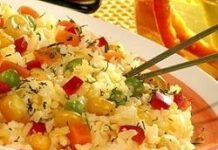 Arroz a la jardinera