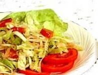 Ensalada roja y verde