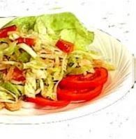 Ensalada roja y verde