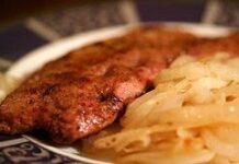 Hígado de vacuno con cebolla