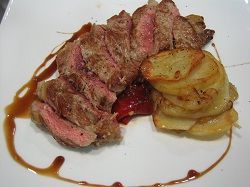 Lomo de cerdo a la paisana