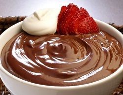 Mousse de chocolate al ron