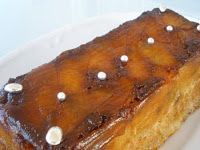 Postre de manzanas con caramelo y canela