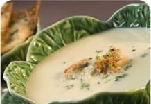 Sopa de Coliflor y Calabacitas