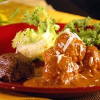 Albondigas con salsa de chile