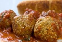 Albóndigas de pavo a la italiana