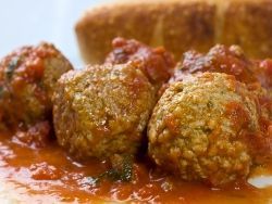 Albóndigas de pavo a la italiana