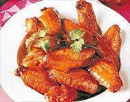 Alitas en Salsa Roja