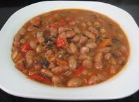 Alubias al pimiento rojo