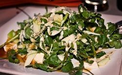 Ensalada de berros con ricotta