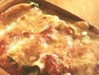 Canelones de Pescado y Marisco.