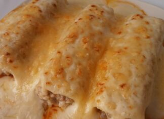 Canelones de Pollo Caseros