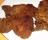 Chuleta de cerdo con queso