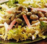 Ensalada de Habas con Menta