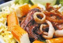 Receta: Ensalada de calamares