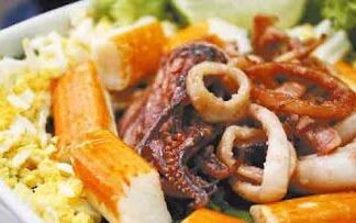Receta: Ensalada de calamares