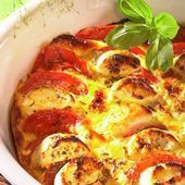 Flan de tomates y queso