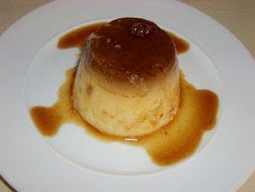 Flan de huevo casero