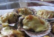 Ostiones a la parmesana