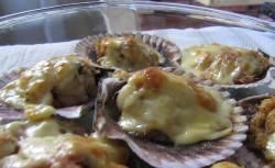 Ostiones a la parmesana