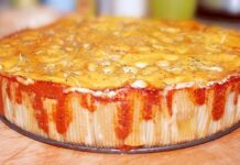 Pastel de macarrones